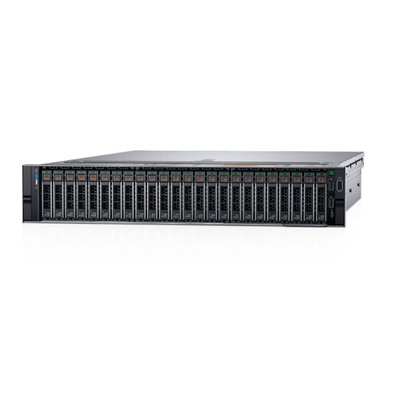 Intel EMC R740 Dell Poweredge 2u सर्वर कम शोर