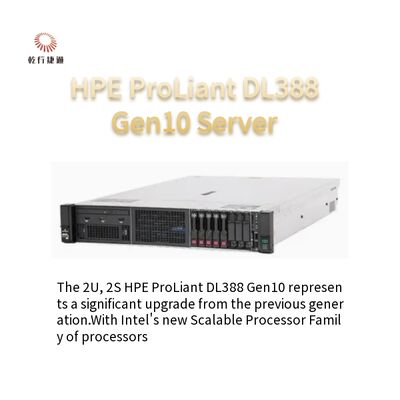 भविष्य के सबूत उद्यम आईटी सर्वर HPE DL388 Gen10 रैक सर्वर