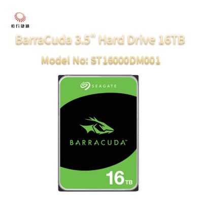 सीगेट बाराकुडा 3.5 "हार्ड ड्राइव 16TB मॉडल संख्याः ST16000DM001