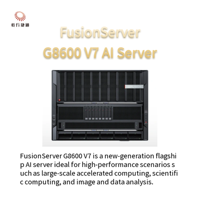 FusionServer G8600 V7 8U AI सर्वर 2 x 4th/5th Gen Intel Xeon स्केलेबल प्रोसेसर