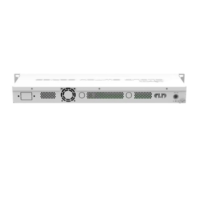 दो SFP+ पोर्ट डेटाकॉम स्विच, SwOS संचालित 24 पोर्ट गिगाबिट ईथरनेट स्विच