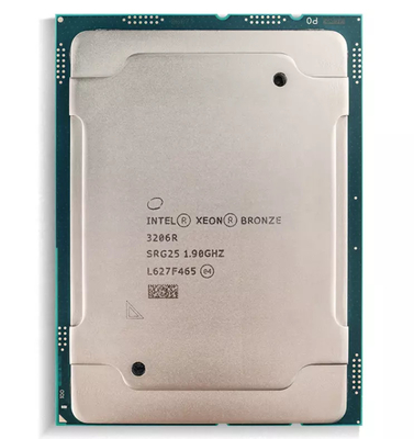 11M 1.9 GHz INTEL CPU प्रोसेसर Intel Xeon Bronze 3206R 8 कोर सर्वर CPU