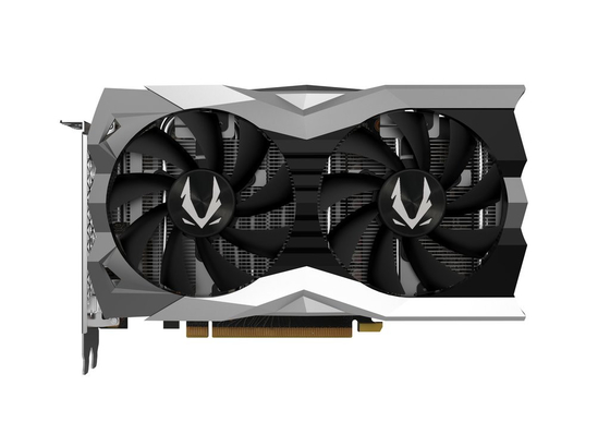 14Gbps 6GB Geforce ग्राफिक कार्ड ZOTAC GAMING GeForce RTX 2060 ट्विन फैन