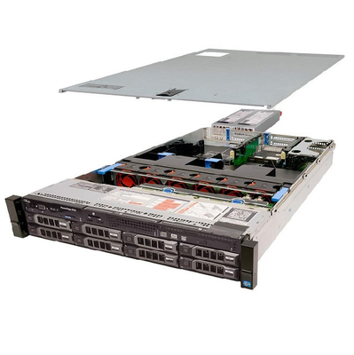 128GB RAM 16TB SAS HDD रीफर्बिश्ड स्टोरेज सर्वर PowerEdge R730 रैक सर्वर