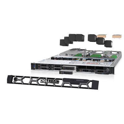 EMC R450 Dell Poweredge Server 1u 4 NVMe PCIe SSDs तक या 4 x 3.5SAS / SATA / SSD