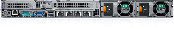 Dell EMC 1u Poweredge R640 रैक सर्वर 28 करोड़ प्रति प्रोसेसर