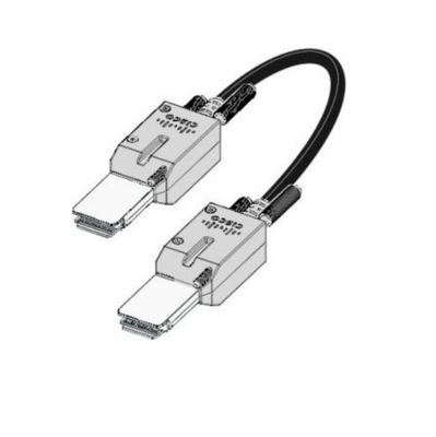 STACK-T2-1M सिस्को उत्प्रेरक 3650 श्रृंखला स्पेयर StackWise 1M प्रकार 2 स्टैकिंग केबल