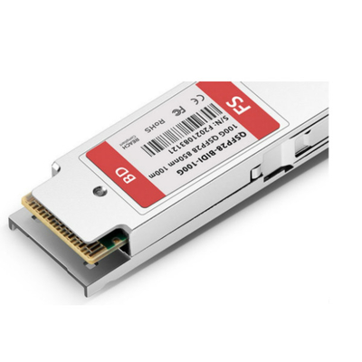 QSFP28-BIDI-100G सिस्को मल्टीमोड Sfp 100GBASE-SR BiDi QSFP28 SWDM4 100m DOM डुप्लेक्स एलसी