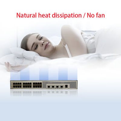 S5735S-L24T4S-QA2 Huawei स्विच 24 पोर्ट गीगाबिट ईथरनेट+4 गीगाबिट फाइबर ऑप्टिक पोर्ट