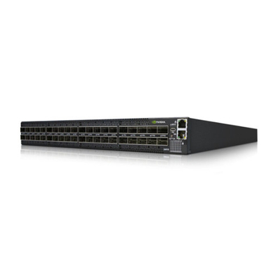MQM8700-HS2F डेटाकॉम स्विच HDR 40 QSFP56 पोर्ट 2 पावर सप्लाई (AC) X86 डुअल कोर मानक गहराई P2C एयरफ्लो