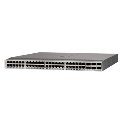 N9K-C93108TC-FX3P कोर सिस्को स्विच 10 गीगाबिट ईथरनेट 1RU 2.16 टीबीपीएस 6x40/100G QSFP28 पोर्ट