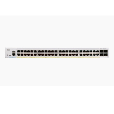 C1000-48P-4G-L 48 पोर्ट एक्सेस स्विच RJ45 PoE+ 370W 104Gbps 77.38Mpps