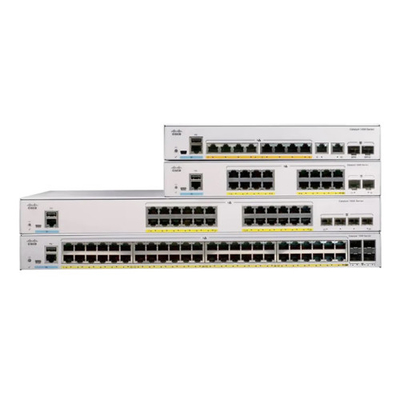 नेटवर्क प्रबंधन स्विच सिस्को C1000-8P-E-2G-L 8-पोर्ट गीगाबिट 2x 1G SFP और RJ-45 कॉम्बो अपलिंक POE 67W