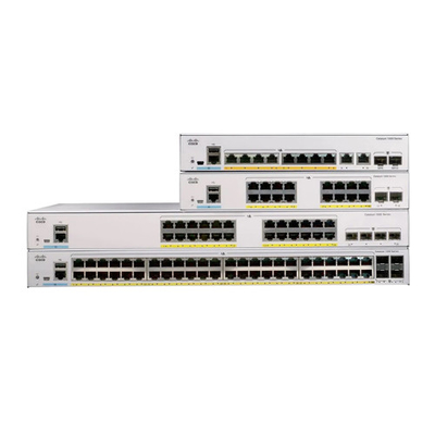 48 पोर्ट गीगाबिट स्विच RJ45 4 SFP अपलिंक डेटा संचार पहुँच स्विच सिस्को C1000-48T-4G-L