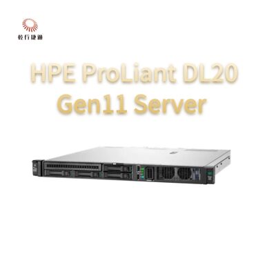 HPE ProLiant DL20 Gen11 रैक सर्वर,फ्लैश स्टोरेज सिस्टम,1U रैकमाउंट सर्वर बिक्री