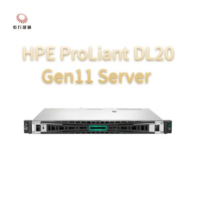 HPE ProLiant DL20 Gen11 रैक सर्वर,फ्लैश स्टोरेज सिस्टम,1U रैकमाउंट सर्वर बिक्री