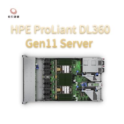 HPE ProLiant DL360 Gen11 घनत्व सर्वर,अनुकूलित भंडारण सर्वर,दो-तरफा सर्वर