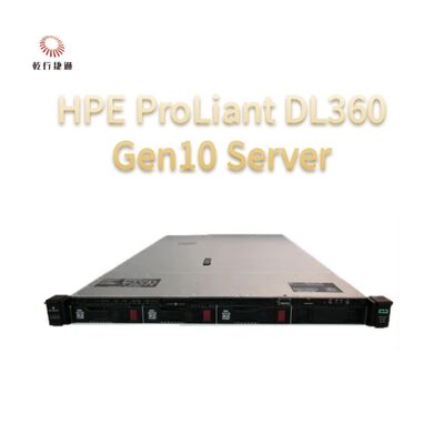 4 से 128 कोर प्रोसेसर HPE ProLiant DL360 Gen10 रैक सर्वर वर्चुअलाइजेशन और डेटाबेस के लिए