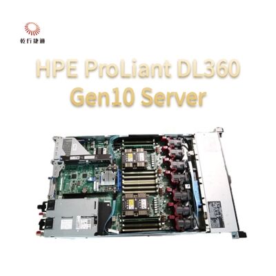 4 से 128 कोर प्रोसेसर HPE ProLiant DL360 Gen10 रैक सर्वर वर्चुअलाइजेशन और डेटाबेस के लिए