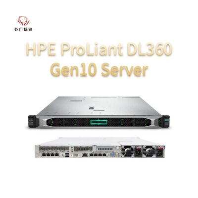 4 से 128 कोर प्रोसेसर HPE ProLiant DL360 Gen10 रैक सर्वर वर्चुअलाइजेशन और डेटाबेस के लिए