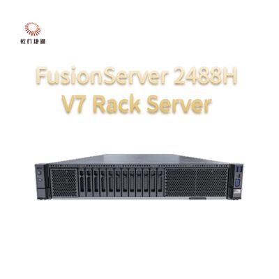 FusionServer 2488H V7 रैक सर्वर 8 कोर इंटेल प्रोसेसर, डेटा भंडारण सर्वर