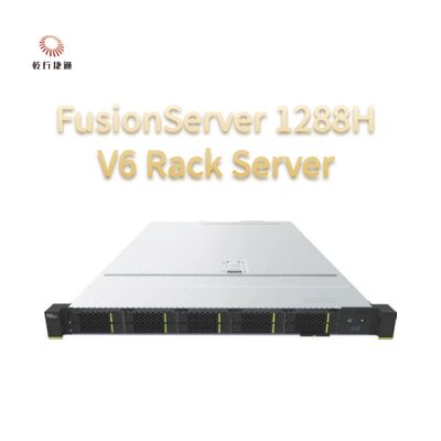 1288H V6 Huawei Fusionserver 32 DDR4 DIMM और 10 2.5 इंच हार्ड डिस्क 1U को सपोर्ट करता है