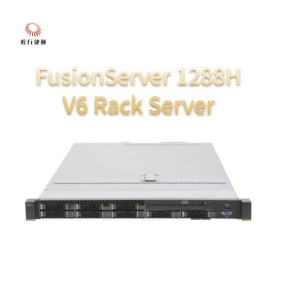 1288H V6 Huawei Fusionserver 32 DDR4 DIMM और 10 2.5 इंच हार्ड डिस्क 1U को सपोर्ट करता है