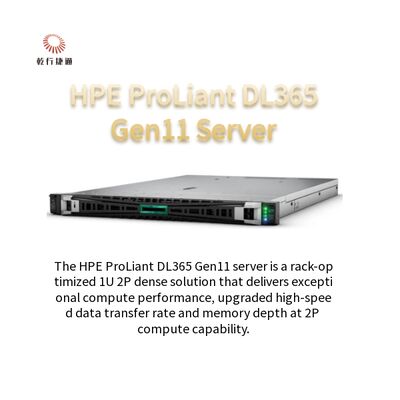 HPE ProLiant DL365 Gen11 सर्वर 1U 2P densesolution स्केलेबल सर्वर फॉर ग्रोइंग बिजनेस