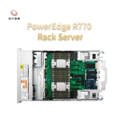 PowerEdge R770 2U दो-सॉकेट रैक सर्वर इंटेल ज़ेन 6 प्रोसेसर