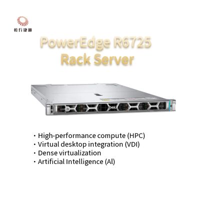 हाई-टेक पावरएज R6725 1U रैक सर्वर AMD EPYC 9005 सीरीज़ प्रोसेसर के साथ
