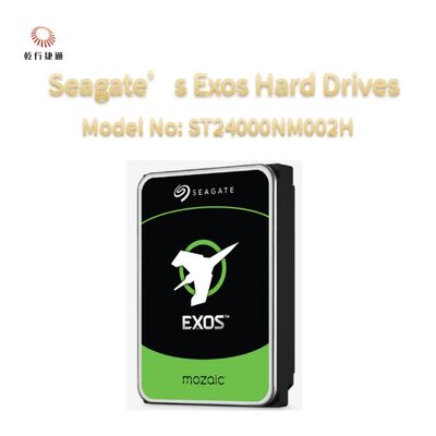 सीगेट एक्सोस एंटरप्राइज हार्ड ड्राइव EXOS 24TB मॉडल संख्याः ST24000NM002H