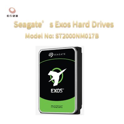 सीगेट एक्सोस एंटरप्राइज हार्ड ड्राइव EXOS 2TB मॉडल संख्याः ST2000NM017B