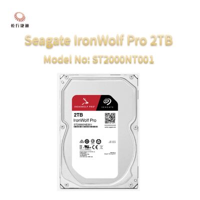 सीगेट आयरनवोल्फ प्रो 2TB मॉडल संख्याः ST2000NT001