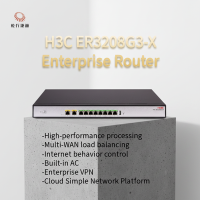 H3C ER3208G3-X नई पीढ़ी का उच्च प्रदर्शन उद्यम राउटर