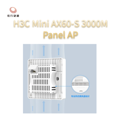 H3C मिनी AX60-S सरलीकृत, 3000M वॉल पैनल एपी
