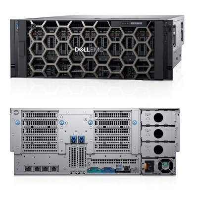 4U EMC R940xa Dell Poweredge सर्वर फोर वे 4RU