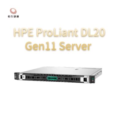HPE ProLiant DL20 Gen11 रैक सर्वर,फ्लैश स्टोरेज सिस्टम,1U रैकमाउंट सर्वर बिक्री