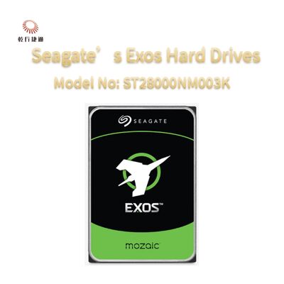 सीगेट एक्सोस एंटरप्राइज हार्ड ड्राइव्स EXOS 28TB मॉडल नंबर: ST28000NM003K