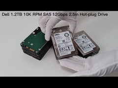 Dell 1.2TB 10K RPM SAS 12Gbps 2.5in हॉट-प्लग ड्राइव